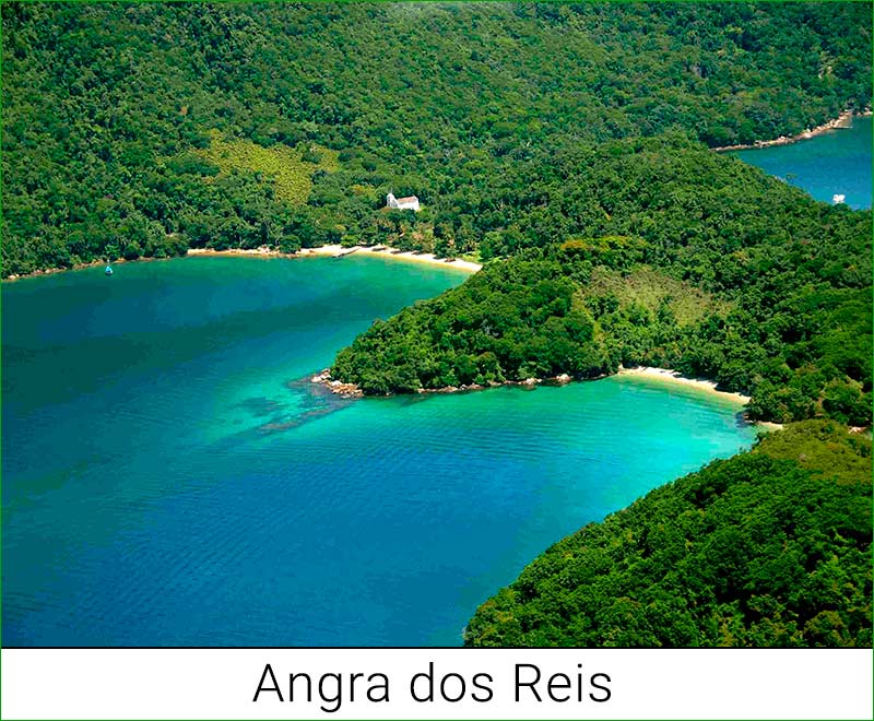 Angra dos Reis an der Costa Verde